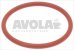 o ring m 0500 40 red silicone