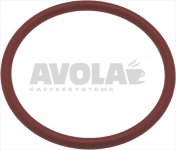O-RING 0158 mm SILICONE