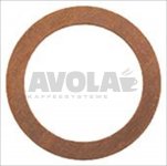 Copper Flat Gasket – 22x17x1.5 mm – for 3/8