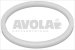 flat gasket o 50x44x4 mm teflon