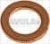 copper flat gasket o 10x6x1 mm