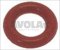 o ring 02018 red silicone