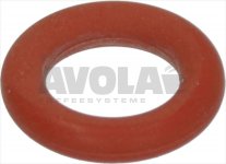 O-RING 02021 - RED SILICON