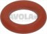 o ring 02021 red silicon