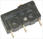 MICROSWITCH 5A 250V