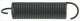lever return spring