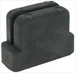 RECTANGULAR RUBBER FOOT