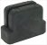 rectangular rubber foot