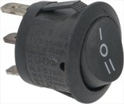 SWITCH BLACKSINGLE-POLE 10A 250V