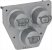 push button panel membrane 3 buttons