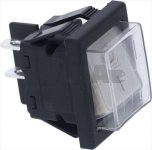 WHITE BIPOLAR SWITCH 16A 250V