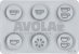 push button panel membrane 6 buttons