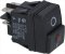 black bipolar switch 16a 250v