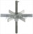 star with threaded pin