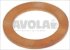 copper flat gasket o 15x10x1 mm