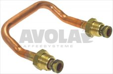 BREW GROUP COOLING PIPE