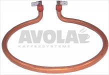 ROUND HEATING ELEMENT 130W 230V