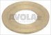 brass washer flat