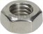 mid hexagonal nut m6