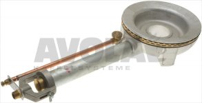 COMPLETE BURNER MOUNTING DISTANCE 430 mm