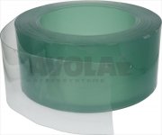 CURTAIN OF TRANSPARENT PVC