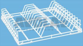 PLATE RACK 500x500x100 mm