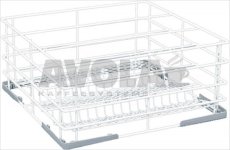 GLASS BASKET 382x382x170 mm