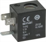 COIL SIRAI ZB10A 24V 4W 50/60Hz