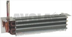 EVAPORATOR 16T 4R 450x105x90 mm