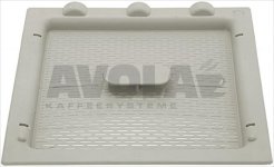 PLASTIC WASH TANK FILTER 245x245 mm