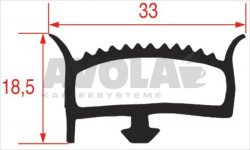 COLD ROOM GASKET - 6 m