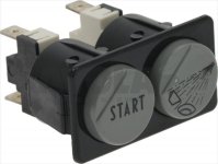 RINSING START PUSH-BUTTON PANEL