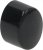 black elliptical push button