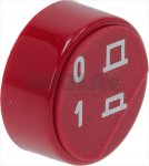 ROUND RED KEY 0-1