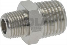NICHEL-PLATED FITTING