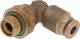 snap in elbow coupling