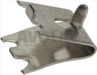 SHELVES SUPPORT S/STEEL 3466 - 10 Pcs