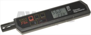 DIGITAL THERMOHYGROMET PEN BLACK