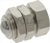 NICKEL PLATED DOOR CATCH