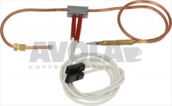 CUT-OFF THERMOCOUPLE QUICK M9x1 60 cm