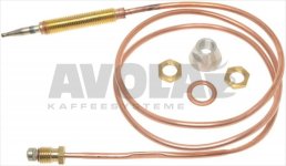 THERMOCOUPLE M8x1 75 cm COUPLING M8x1