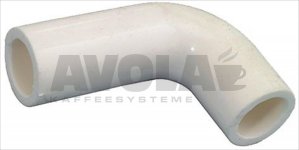 SPRAY NOZZLE FEEDING PIPE