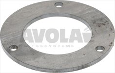 FLANGE FOR HEATING ELEMENT