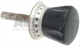 BLACK TIMER KNOB