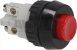 red single pole push button 0 7a 250v