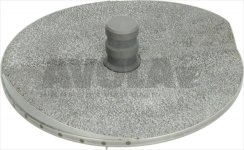 ABRASIVE DISC FOR POTATO PEELER