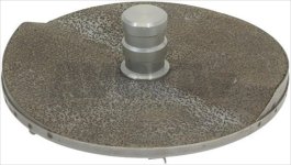 ABRASIVE DISC FOR POTATO PEELER