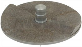 ABRASIVE DISC FOR POTATO PEELER