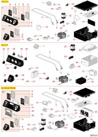 ELEKTROTEILE S3EK-S3EP-S3 SELETRON Explosionszeichnung