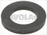 flat gasket epdm o 24x15x3 mm